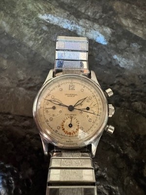 vintage Universal Geneve Compax Chronograph - 22278