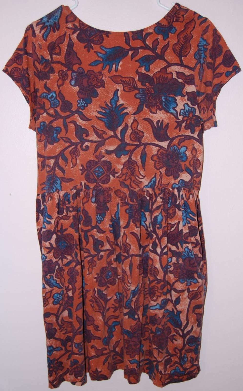 Peruvian Connection Batik Pockets Knee Length Siz… - image 3