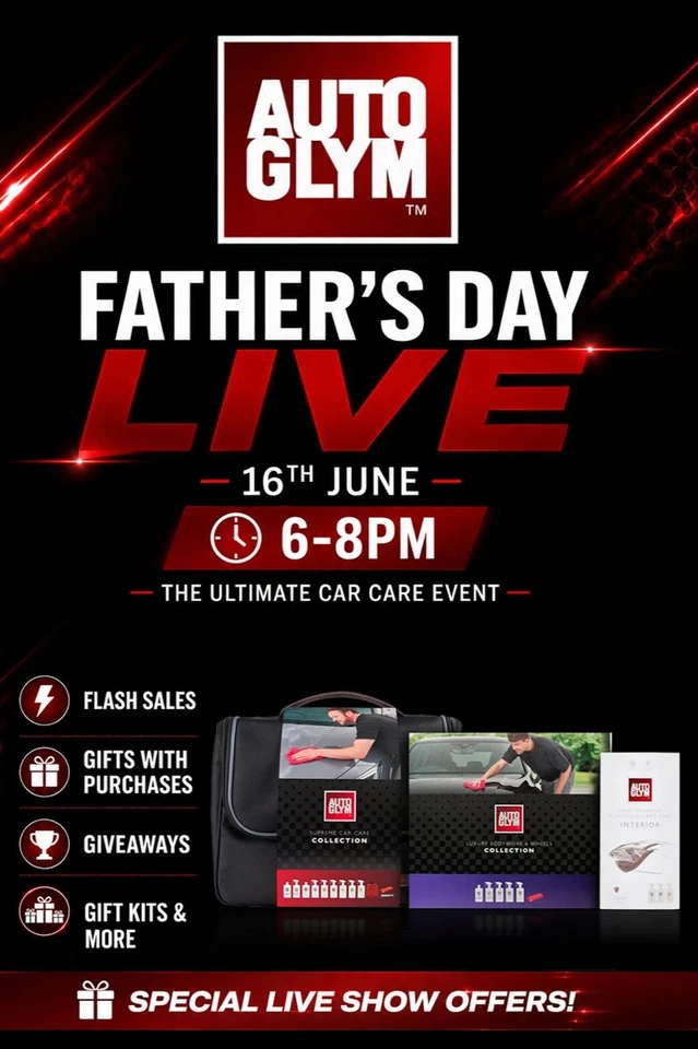 🚗✨ Father’s Day LIVE – Autoglym Car Care Deals 🎁🛠️