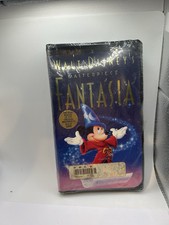 Walt Disney's Masterpiece Fantasia VHS 1991 Limited Edition RARE black label