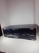 Pyle Pro Dual Cassette Deck PT-649D Tested Working High Speed Dubbing Dynamic