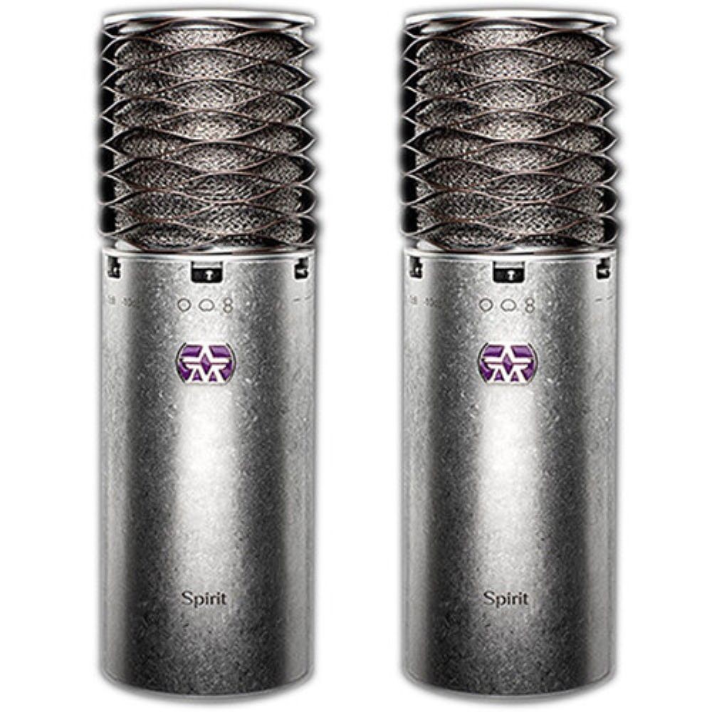 Aston Spirit Large-Diaphragm Multi-Pattern Condenser Microphone Stereo Pair