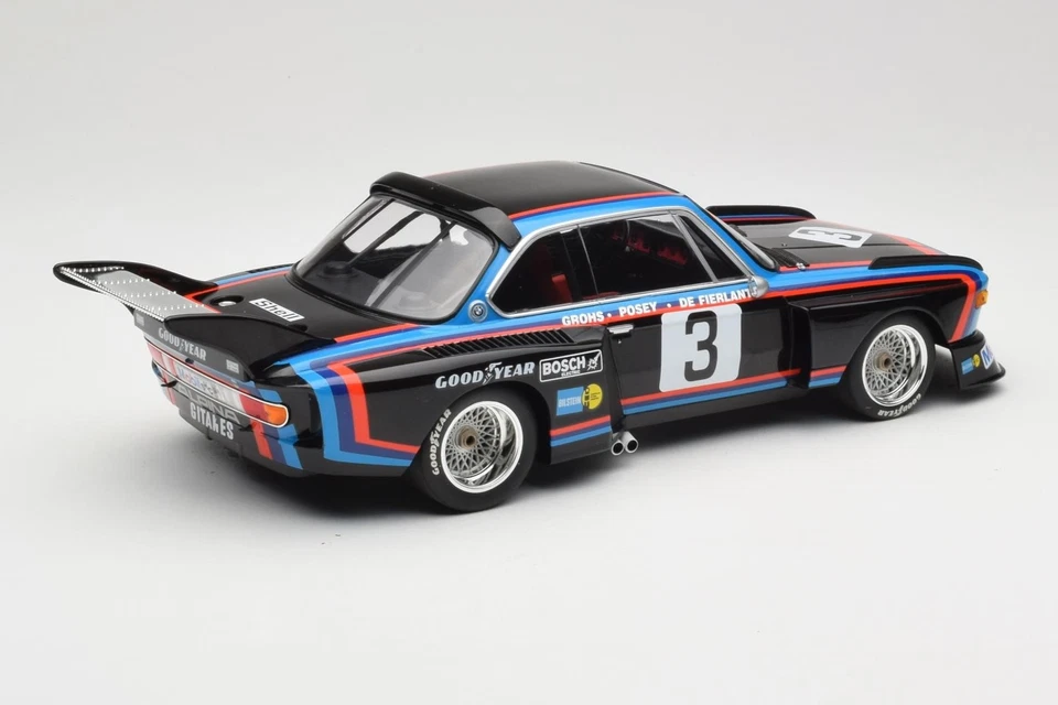 155762603 BMW 3.5 CSL E9 n3 A.de Fierlant / H.Grohs 6h Silverstone 1976 Minicham - Image 2 of 4