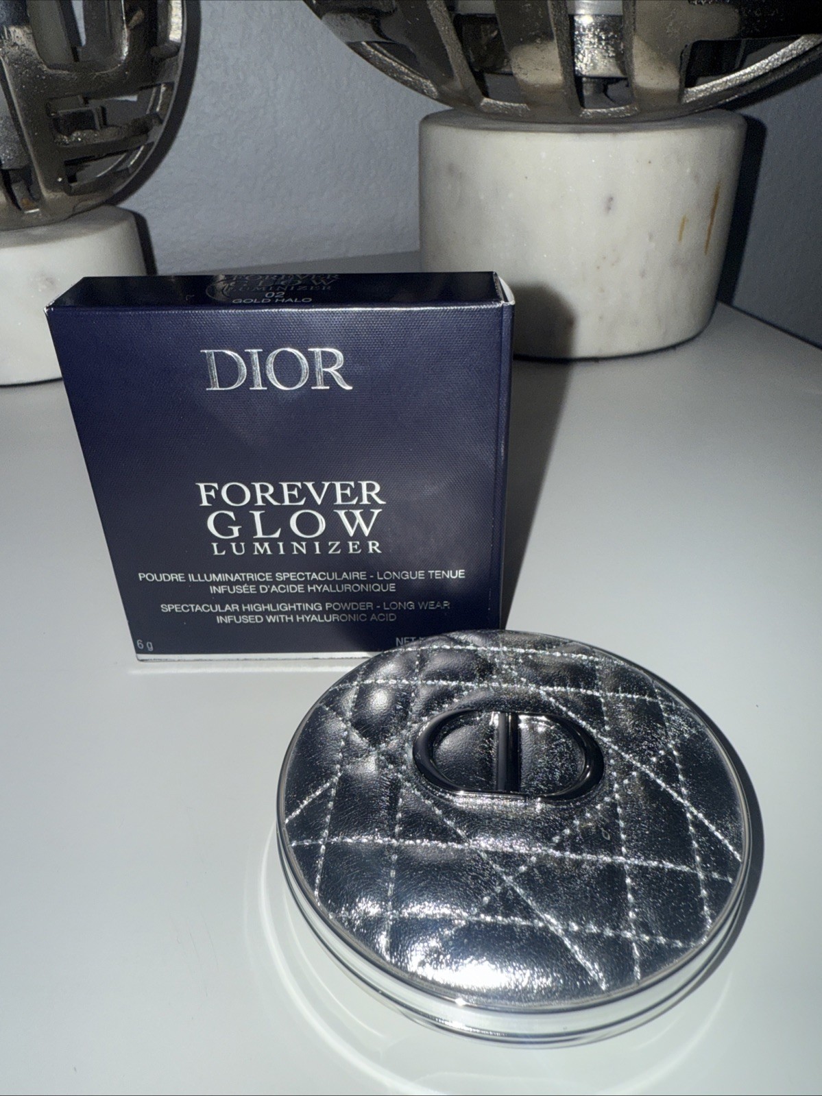 Dior Forever Glow Luminizer 02 Gold Halo 6g Full Size New-image