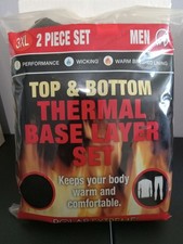 Polar Extreme Top Bottom Thermal Base Layer Set 3XL