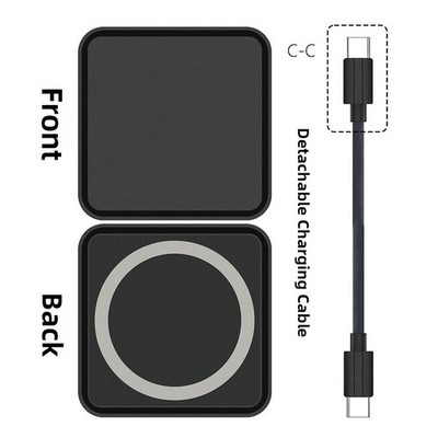 USB-C Hub Expansion 100W PD Charging Magnetic TF Reader for Laptop Use