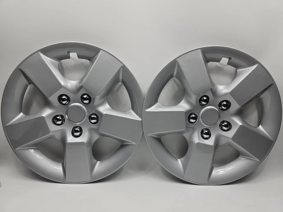 Juego de 3 cubiertas de rueda plateadas Nissan Rogue 16" 2008-2009 IWC443-16S NUEVAS caja abierta Foto 4 de 4