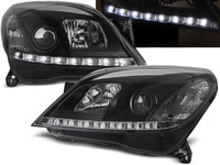 Scheinwerfer Paar Opel Astra H 04-09 Daylight Led Schwarz