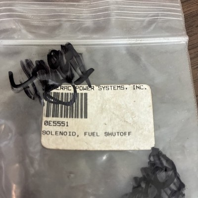 Generac Power Systems OE5551  Solenoid Fuel Shutoff