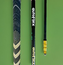 AutoFlex SF405 Driver Shaft - Black, 45  - Taylormade Adapter  Grip - MINT