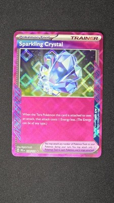 Sparkling Crystal Holo 129/131 M PF Pokémon Prismatic Evolutions Series