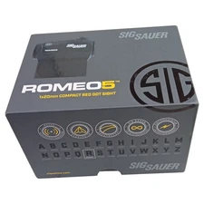 SIG SAUER ROMEO5 1x20mm TREAD 2 MOA Red Dot Sight