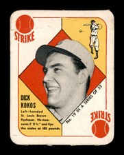 1951 Topps Red Back #19 Dick Kokos VG X3498720