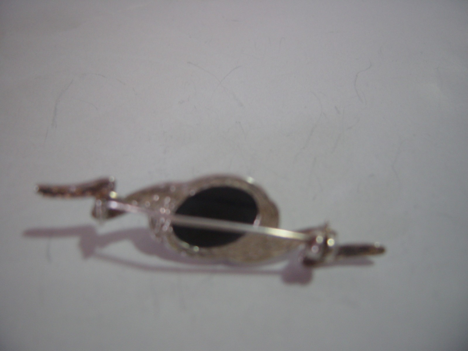 vintage solid silver hand made-pretty ornate broo… - image 5