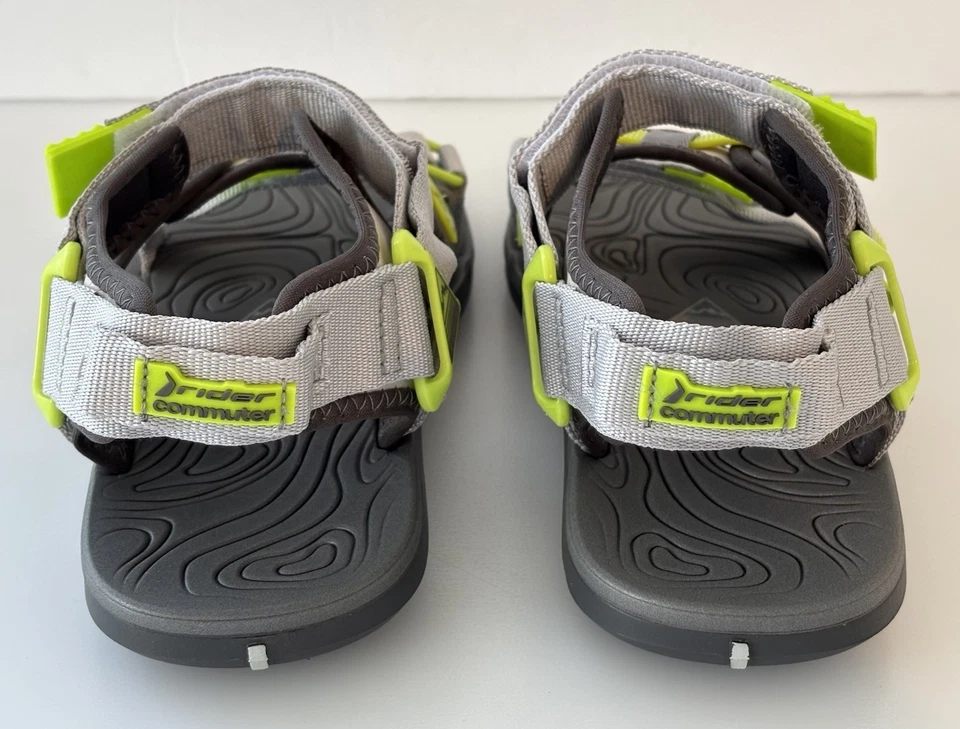 Rider NUEVO Sujetador Hombre OTG Commuter Pack Gris Neón Talla Us 8 Eu 41 39 + Bolso Foto 3 de 4