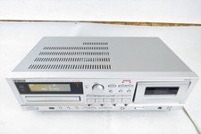 TEAC AD-RW900 CD Recorder Cassette Deck silver Working Confirmed Used From Japan