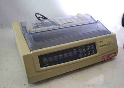 Okidata Microline 390 Turbo 24-Pin Dot Matrix Printer Model GE7200A
