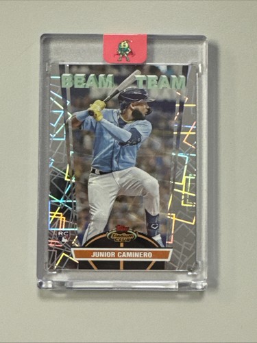 Junior Caminero #BT-5 2024 Topps Stadium Club Beam Team card