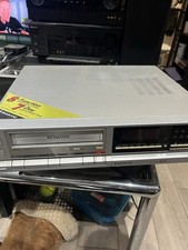 Sanyo Betacord VCR 4010 Beta Cassette Tape Player Recorder W/ Cassettes - Works