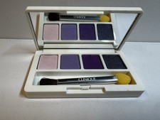 Clinique all about Shadow QUAD graphit Purple Pumps Lavender out loud Angel Eyes