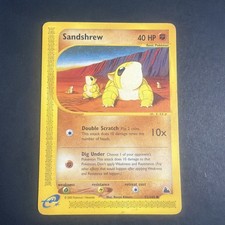 Pokemon Sandshrew Card Skyridge 92/144 Non-Holo Common on eBay