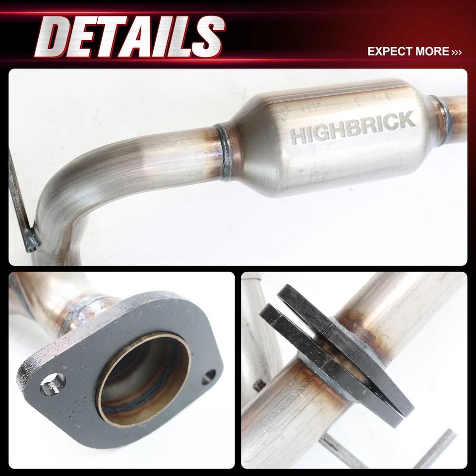 后催化转换器 适用于 2005 - 2015 年丰田塔科马,2011 - 2015 年塔科马 4.0L 4WD — 第 3/4 张图片