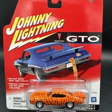 Johnny Lightning Pontiac GTO 1971 Pro Street 1:64 Scale 