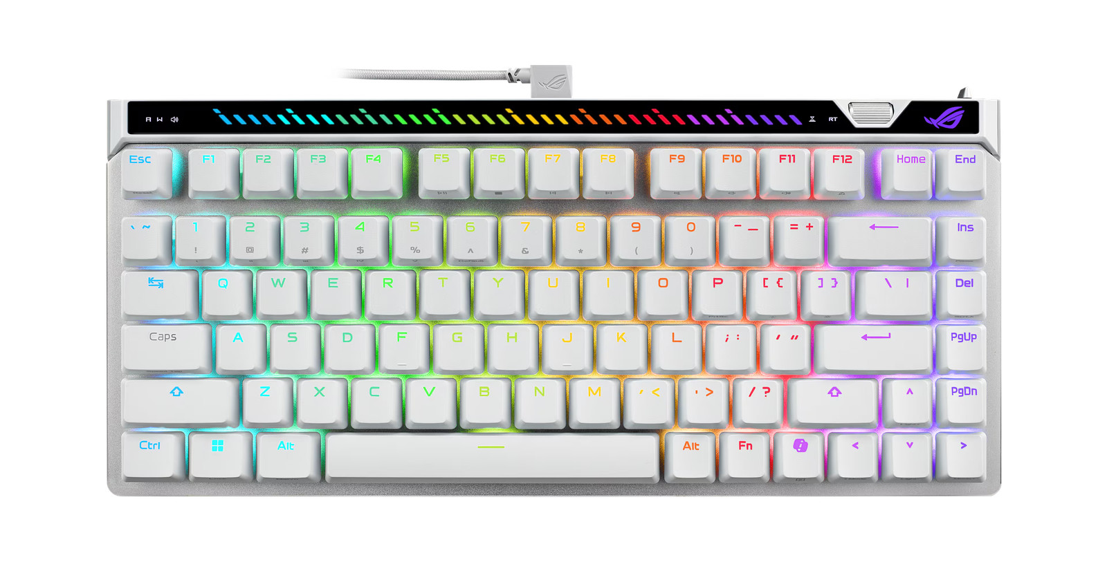 ASUS - ROG Falchion Ace 75% Wired Magnetic Hall Effect RGB Gaming Keyboard wi...