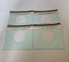 45 RPM 7" RECORD SLEEVES CO. SLEEVE 4 PACK SEE PHOTO MCA/Rocket Records SLV395