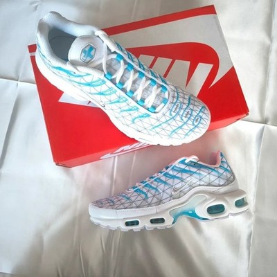 Nike Air Max Plus TN Marseille FQ2397-100 Gr. 42 White Blue Neu OVP