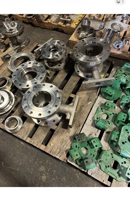 Fisher V500 8  & 6  SS BODIES Flanged  NEW 