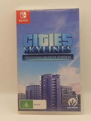 Cities Skylines Nintendo Switch Edition Nintendo Switch Game Excellent Condition