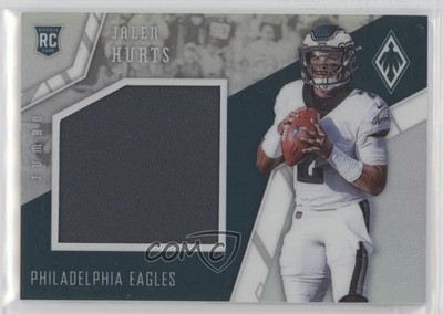 2020 Panini Phoenix Rookie Jumbo Memorabilia 20/75 Jalen Hurts #14 RC 07hr