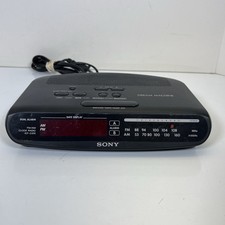 Sony Dream Machine Digital Clock Radio ICF-C370 AM FM Dual Alarm