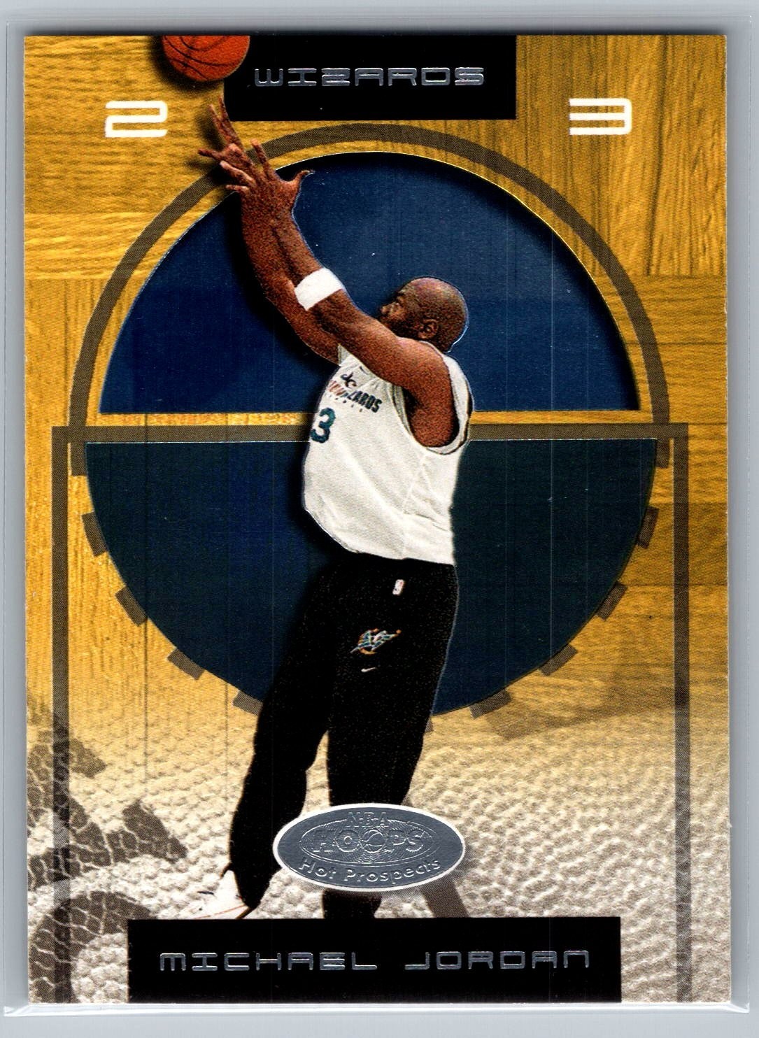 2001-02 NBA Hoops Hot Prospects - Michael Jordan #17 - HOF NM