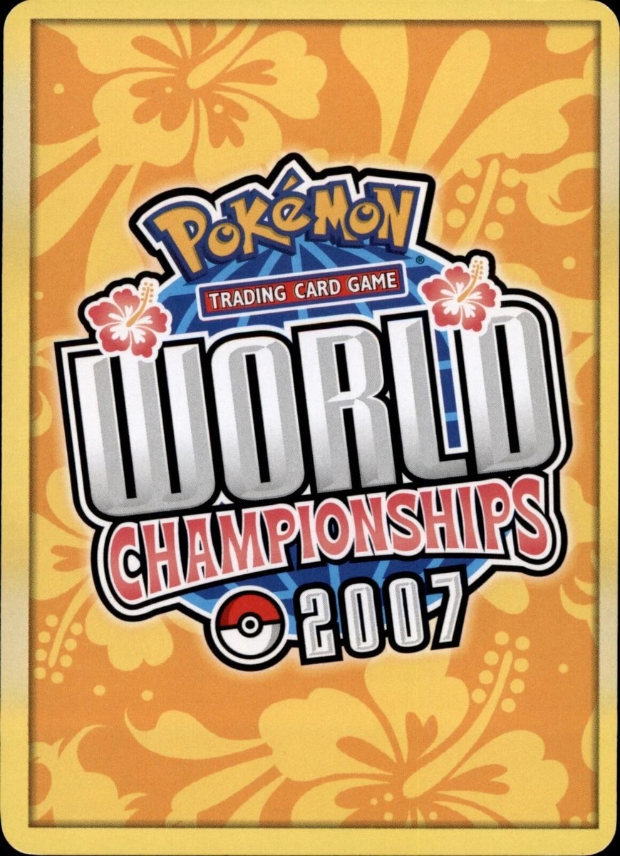 Pokemon 2004 to 2009 World Championships Deck Card ($2