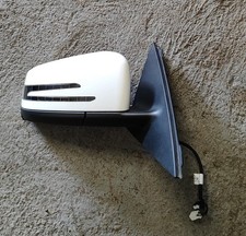 MERCEDES C CLASS COUPE W204 2011-2015 OS DRIVERS WING MIRROR WHITE 149 C220