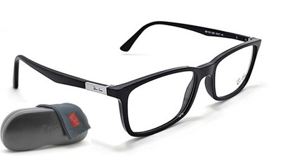 Ray-Ban RX7127II 2000 Black Frames Reading Glasses/Bifocal/Progressive Lenses