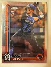 Jace Jung 2025 Topps Chrome USC121 🔥 Rookie Card Tigers Prospect