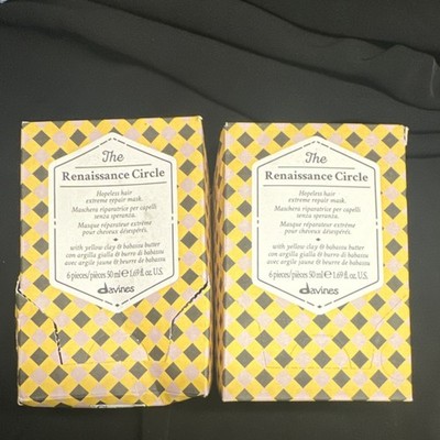 Davines The Renaissance Circle Extreme Repair Mask 6 x 50 ml, Shine 