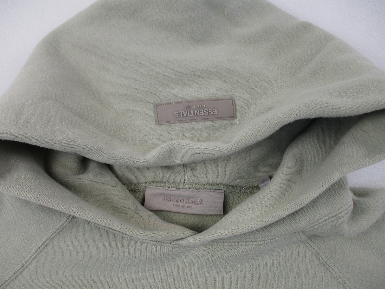 Essentials Fear of God Sweater Men's Size Small Green Hoodie Long Sleeve thumbnail 3