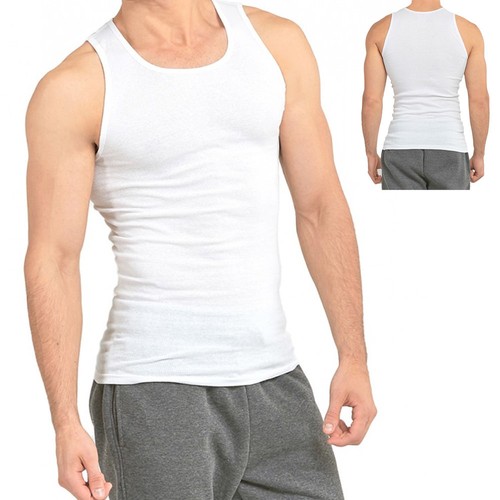 Cotton TankTop AShirt WifeBeater 