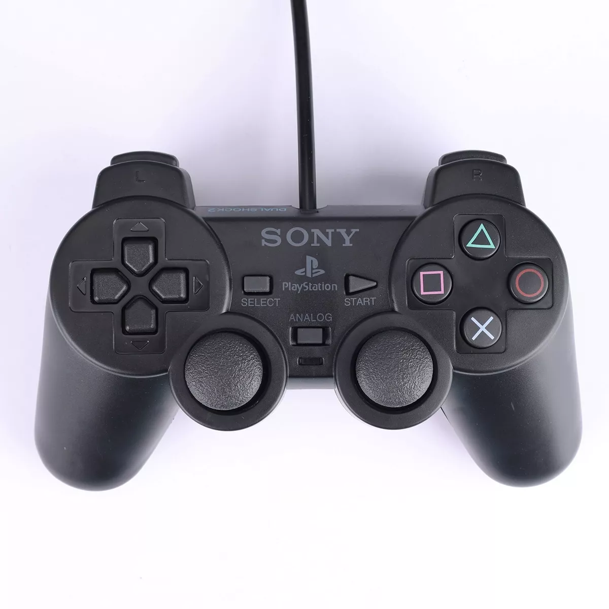 (PS2) Wired Controller for Sony PlayStation 2 - Black