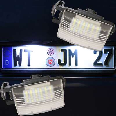 Led Kennzeichenbeleuchtung passend für NISSAN 350Z | 370Z | Cube | GT-R | Leaf