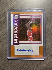 2020-21 Contenders Optic Legendary ORANGE # /25 Calvin Murphy #LCA-CMU Auto B4