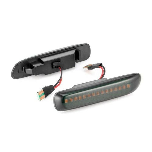 Dynamic Side Fender Marker LED Turn Signal Indicator Blinker Lights For BMW E46 - Picture 4 of 12