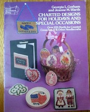 225 Charted Designs For Holidays  Special Occasions Cross-Stitch Pattern Book