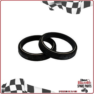 AHL - Paraoli Forcella Anteriori Per Honda VT500C Shadow 1985-1986 (1 Paio, 37x49x8mm) – Ricambi Moto In Gomma - 4
