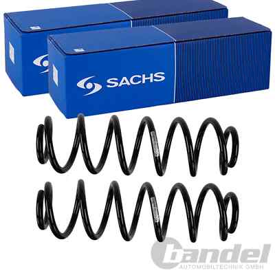 2X SACHS FAHRWERKSFEDERN HINTEN PASSEND FÜR AUDI Q3 LINKS+RECHTS