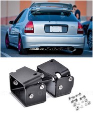 For 96-00 Honda Civic Ej6 Type-r Ctr Wing Spoiler Riser Black Alex Tilt Bracket